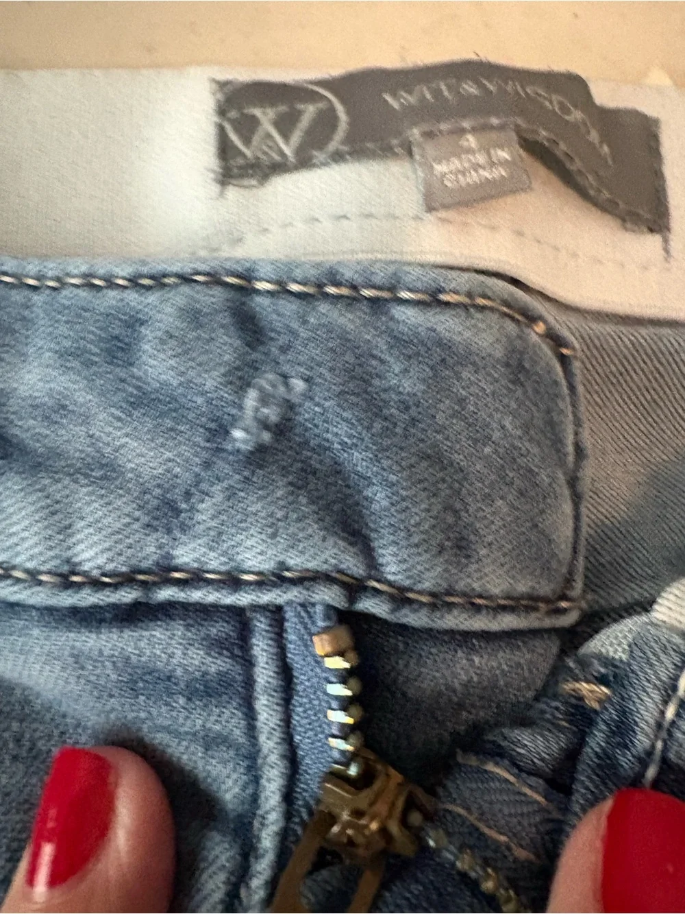 Wit & Wisdom straight leg jeans